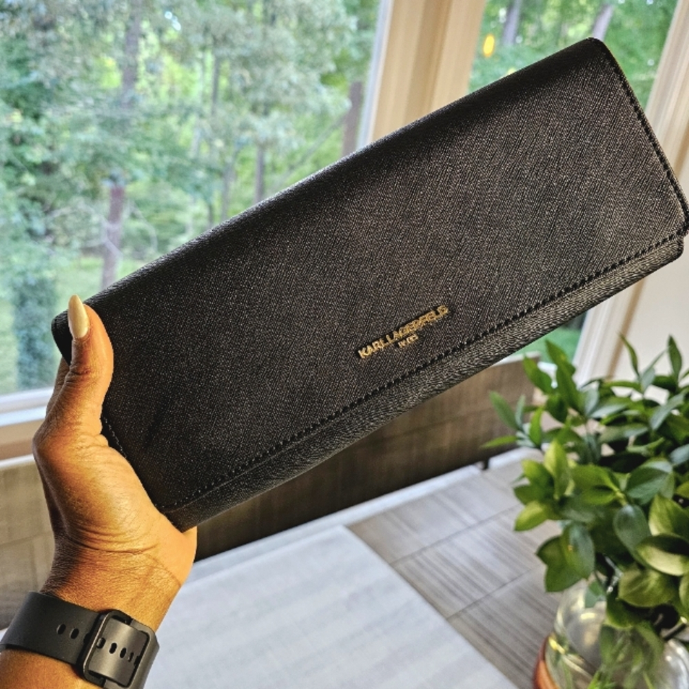 Karl Lagerfeld Long Clutch